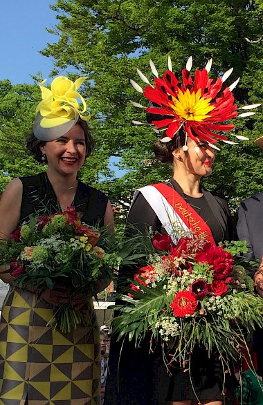 Crowning of the german hat queen
