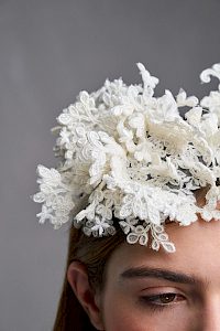 Couture | White lace headwear -  image-2