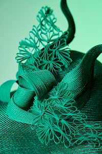 Couture | Green Couture summer hat -  image-2